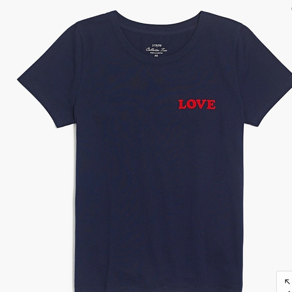 J crew love tee. Small.